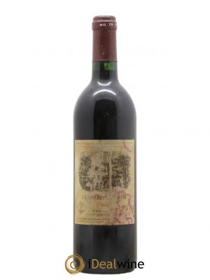 Carruades de Lafite Rothschild Second vin (sans prix de réserve) 1992 - Lot de 1 Bouteille