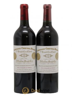 Château Cheval Blanc 1er Grand Cru Classé A 2003 - Lot de 2 Bouteilles