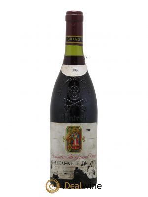 Châteauneuf-du-Pape Grand Tinel 1986 - Lot de 1 Bottiglia