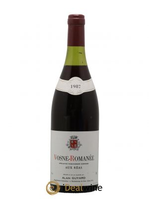 Vosne-Romanée Aux Réas Domaine Alain Guyard 1987 - Lot of 1 Bottle