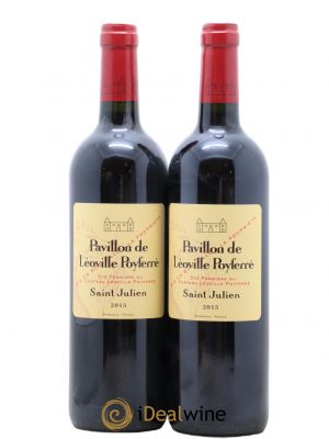 Pavillon de Poyferré Second vin  2015 - Lot de 2 Bouteilles