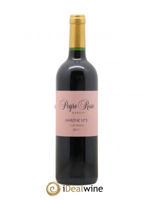 Vin de France (anciennement Coteaux du Languedoc) Peyre Rose Marlène n°3 Marlène Soria (sans prix de réserve) 2011 - Lot de 1 Bouteille