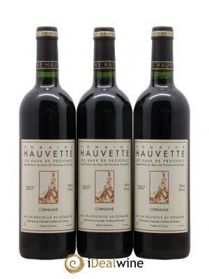 Baux de Provence Cornaline Hauvette (Domaine) (no reserve) 2017 - Lot of 3 Bottles
