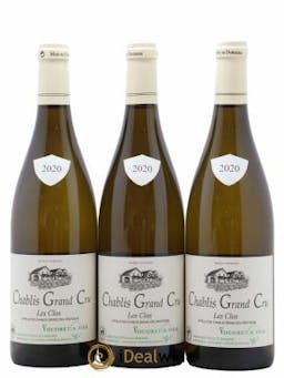 Chablis Grand Cru Les Clos Vocoret & Fils 2020 - Lot of 3 Bottles