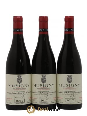 Musigny Grand Cru Cuvée Vieilles Vignes Comte Georges de Vogüé  2017 - Lot of 3 Bottles