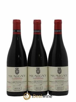 Musigny Grand Cru Cuvée Vieilles Vignes Comte Georges de Vogüé  2018 - Lot of 3 Bottles