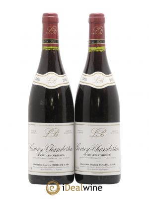 Gevrey-Chambertin 1er Cru Les Corbeaux Lucien Boillot & Fils (Domaine)  2005 - Lot of 2 Bottles