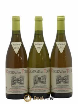 Côtes du Rhône Château des Tours Emmanuel Reynaud (no reserve) 2012 - Lot of 3 Bottles