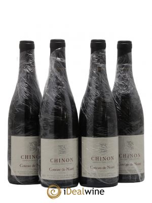 Chinon Coteau de Noiré Philippe Alliet (no reserve) 2011 - Lot of 4 Bottles