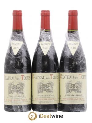 Côtes du Rhône Château des Tours Emmanuel Reynaud  2009 - Lot of 3 Bottles