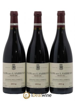 Clos des Lambrays Grand Cru Domaine des Lambrays  2014 - Lot of 3 Bottles