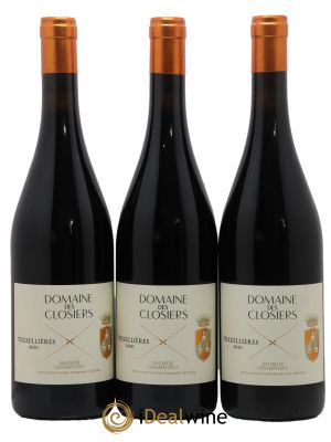 Saumur-Champigny Les Trezellieres Des Closiers  2020 - Lot of 3 Bottles