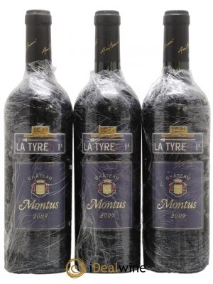 Madiran Château Montus-La Tyre Alain Brumont  2009 - Lot of 3 Bottles