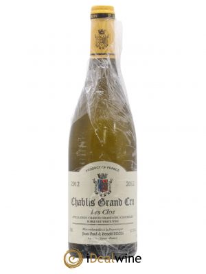 Chablis Grand Cru Les Clos Jean-Paul & Benoît Droin (Domaine) (no reserve) 2012 - Lot of 1 Bottle