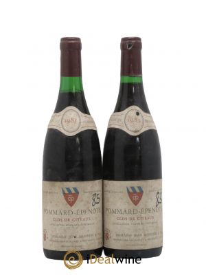 Pommard Epenots Clos de Citeaux Jean Monnier 1985 - Lot of 2 Bottles