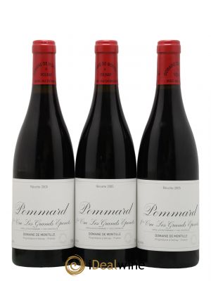 Pommard 1er Cru Les Grands Epenots De Montille (Domaine)  2005 - Lotto di 3 Bottiglie