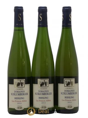 Riesling Les Princes Abbes Schlumberger (no reserve) 2011 - Lot of 3 Bottles