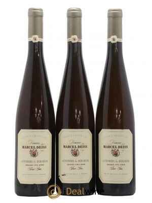 Altenberg de Bergheim Grand Cru Marcel Deiss (Domaine) Pinot Gris (no reserve) 2002 - Lot of 3 Bottles