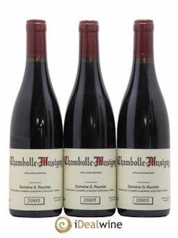 Chambolle-Musigny Georges Roumier (Domaine)  2005 - Lot of 3 Bottles