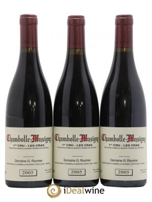 Chambolle-Musigny 1er Cru Les Cras Georges Roumier (Domaine)  2005 - Lot of 3 Bottles