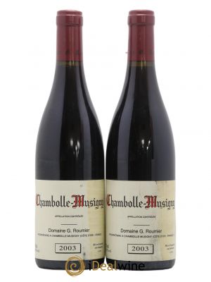 Chambolle-Musigny Georges Roumier (Domaine)  2003 - Lot de 2 Bouteilles