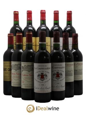 Caisse Millésima Découverte 2 Brane Cantenac - 2 Calon Ségur - 2 Léoville Poyferré - 2 Lynch Bages - 2 Chevalier - 2 Gaffelière 1998 - Lot of 1 Bottle