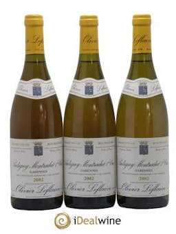 Puligny-Montrachet 1er Cru Garennes Olivier Leflaive  2002 - Lot of 3 Bottles