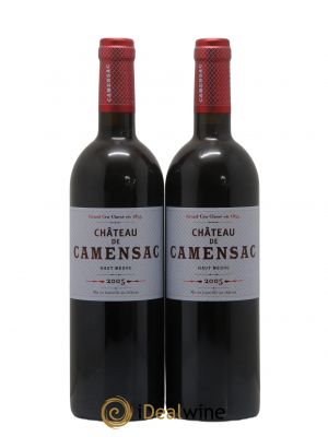 Château Camensac 5ème Grand Cru Classé  2005 - Lot of 2 Bottles