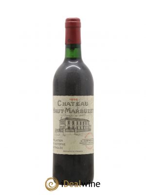 Château Haut Marbuzet  1995 - Lot of 1 Bottle