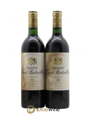Château Haut Batailley 5ème Grand Cru Classé  1988 - Lot of 2 Bottles