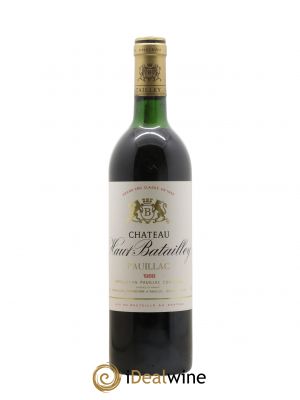 Château Haut Batailley 5ème Grand Cru Classé  1988 - Lot of 1 Bottle