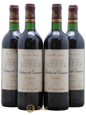 - Margaux Château du Courneau 2000 - Lot de 4 Bottiglie