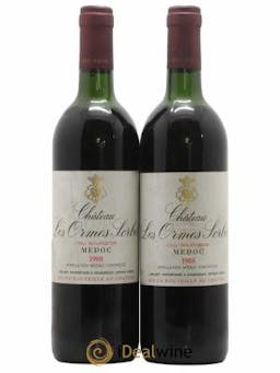 Château les Ormes Sorbet Cru Bourgeois  1988 - Lot of 2 Bottles