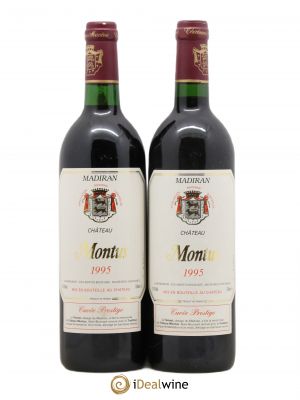 Madiran Château Montus-Prestige Alain Brumont (sans prix de réserve) 1995 - Lot de 2 Bouteilles