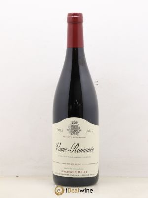 Vosne-Romanée Emmanuel Rouget  2012 - Lot of 1 Bottle