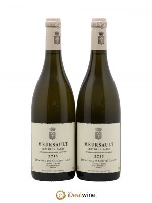 Meursault Clos de la Barre Comtes Lafon (Domaine des) 2015 - Lot de 2 Bottles