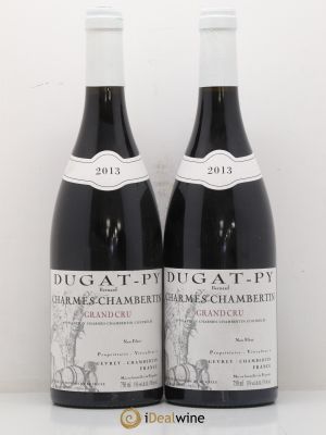 Charmes-Chambertin Grand Cru Dugat-Py 2013 - Lot de 2 Flaschen