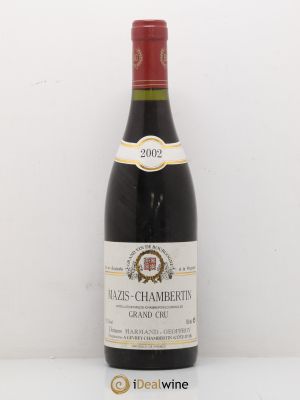 Mazis-Chambertin Grand Cru Harmand-Geoffroy (Domaine) 2002 - Lot de 1 Bottle