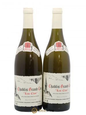 Chablis Grand Cru Les Clos Vincent Dauvissat (Domaine)  2012 - Lot of 2 Bottles