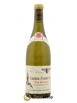 Chablis Grand Cru Les Preuses Vincent Dauvissat (Domaine)  2016 - Lot of 1 Bottle