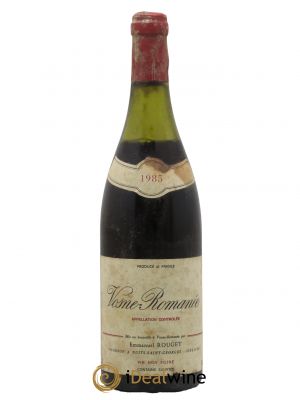 Vosne-Romanée Emmanuel Rouget 1985 - Lot de 1 Bottle