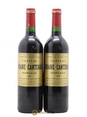 Château Brane Cantenac 2ème Grand Cru Classé (sans prix de réserve) 1999 - Lot de 2 Bouteilles