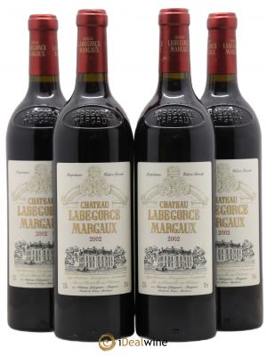 Château Labegorce Cru Bourgeois (no reserve) 2002 - Lot of 4 Bottles