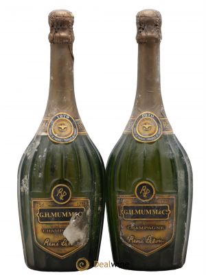 René Lalou Mumm  1979 - Lot of 2 Bottles