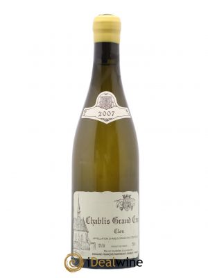 Chablis Grand Cru Clos Raveneau (Domaine)  2007 - Lot of 1 Bottle