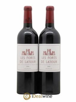 Les Forts de Latour Second Vin  2009 - Lot de 2 Bouteilles