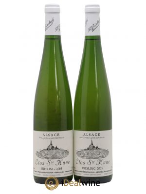 Riesling Clos Sainte-Hune Trimbach (Domaine)  2005 - Lot of 2 Bottles