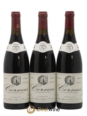 Cornas Chaillot Thierry Allemand  2008 - Lot of 3 Bottles