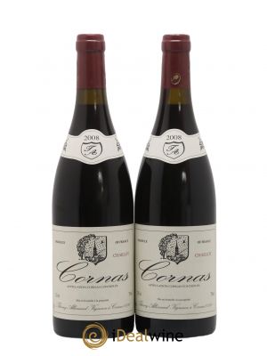 Cornas Chaillot Thierry Allemand  2008 - Lot of 2 Bottles