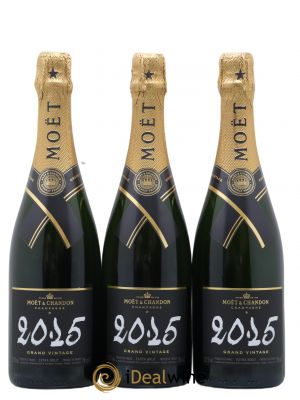 Grand Vintage Extra Brut Moët & Chandon  2015 - Lot of 3 Bottles